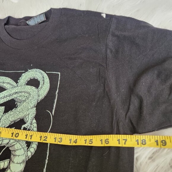 Dragon Ball Z Mens T-Shirt‎ - Shenron Dragon Foil Style Shirt size S Black - Picture 4 of 5